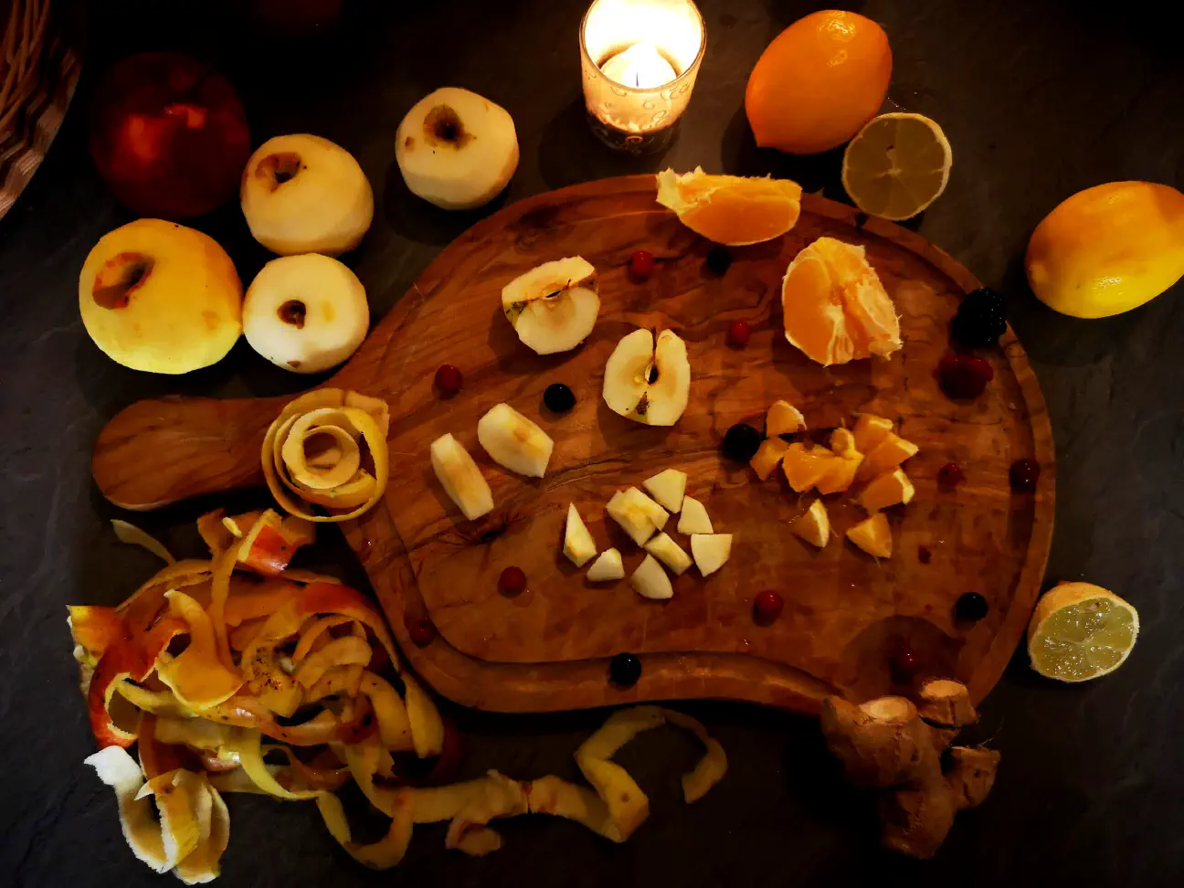 Priprava pečenega čaja.