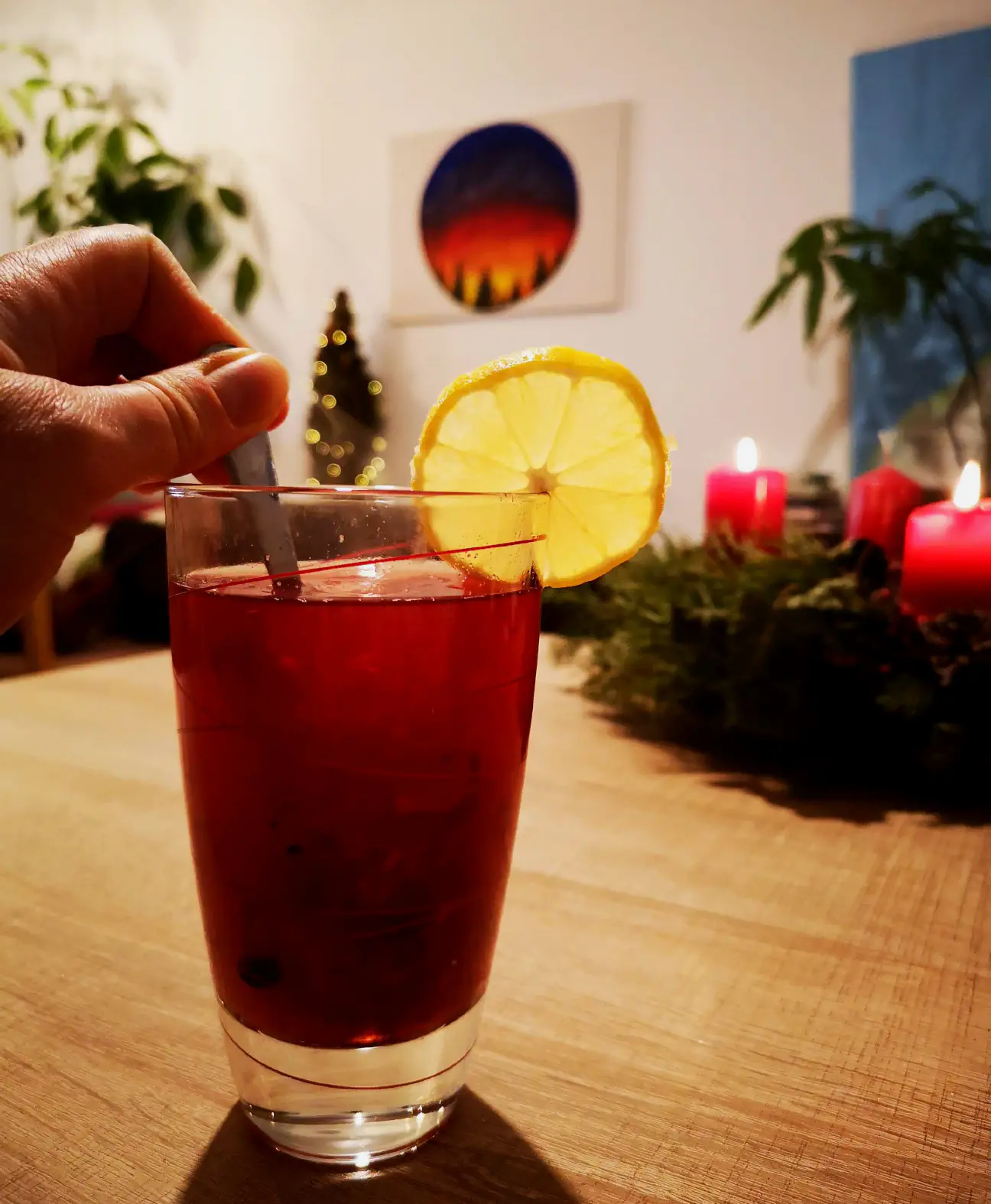 Priprava pečenega čaja.